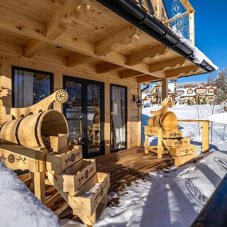 Domek Goralski Pod Giewontem กอสเชียลิสกอ ภายนอก รูปภาพ